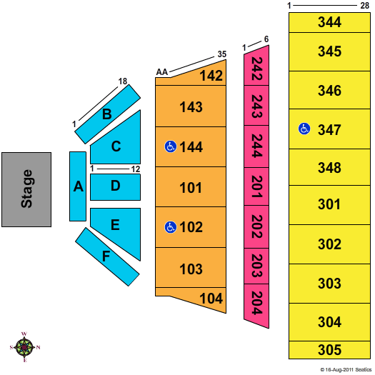 Alamodome Seating Chart